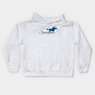 Kentucky Horse Racing Design Kids Hoodie